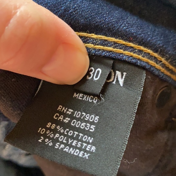 Hudson size 30 Collin Flap Skinny Jean - Picture 4 of 6